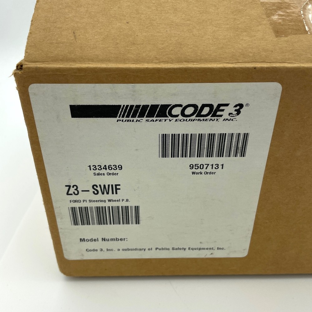 NEW Code 3 Z3-SWIF Steering Wheel Interface Module for Ford Options 47K and 61S