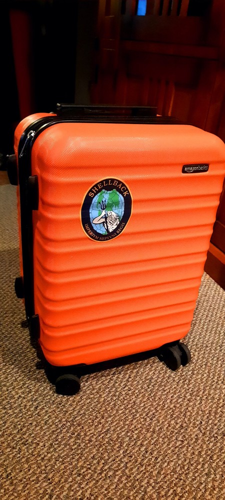 SHELLBACK PATCH and 2 stickers Crossing the equator