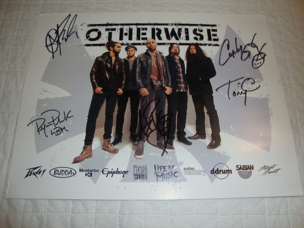 Otherwise color 8x10 signed photo