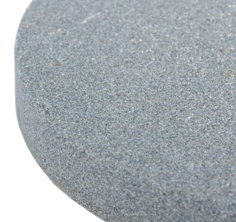2pc 6" Emory Style Grinding Stone Wheel For Bench Grinders - 3/4" Thick (Fine)