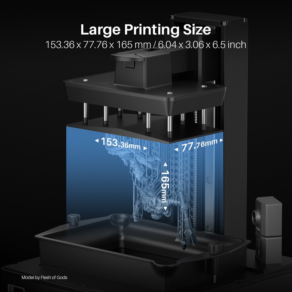 【Pre-Owned Good Used】ELEGOO Mars 5 Ultra 9K Resin 3D Printer 150mm/h High Speed