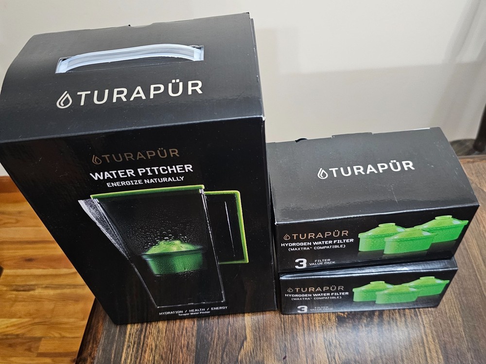 turapur hydrogen water filter 3 pack