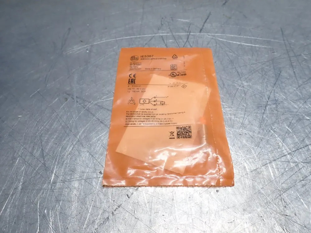 IFM IE5367 PROXIMITY SWITCH SENSOR  08233142710