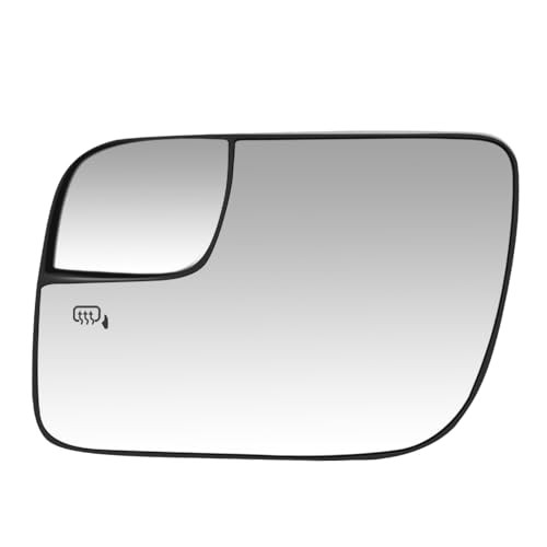 Driver Side Heated Mirror Glass Replacement for Ford Driver Side (Left)