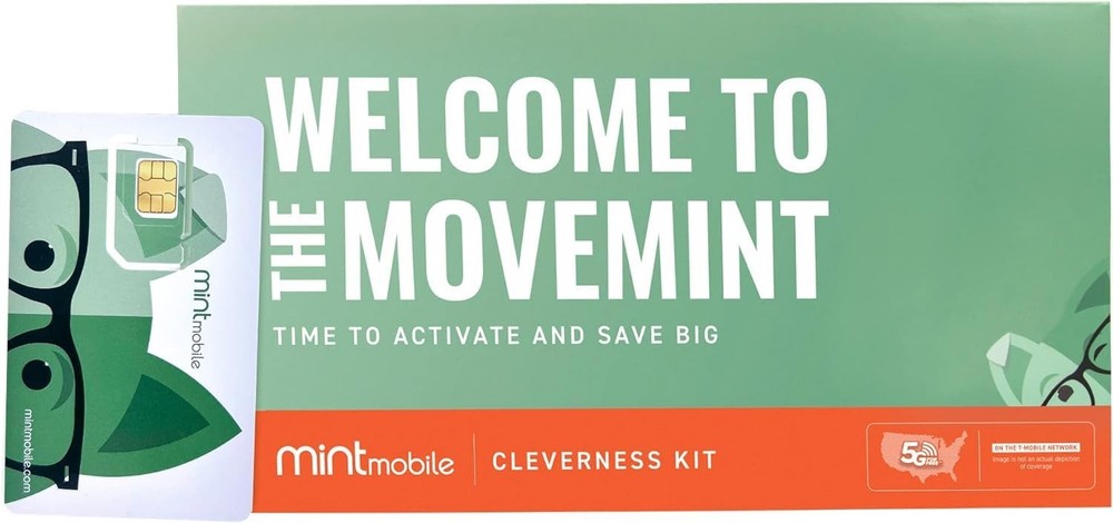 $30/mo. Mint Mobile Phone Plan with Unlimited Talk, Text & Data for 3 Months...
