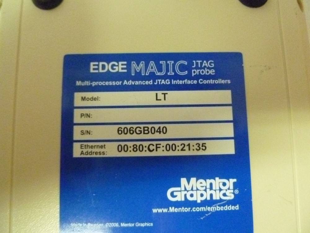 MENTOR GRAPHICS EDGE MAJIC JTAG PROBE LT INTERFACE CONTROLLERS