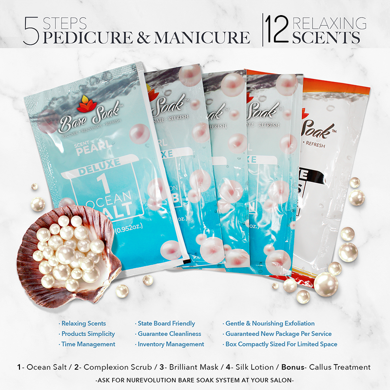 NuRevolution Bare Soak 5in1 - PEARL - 1 KIT (5 packs)