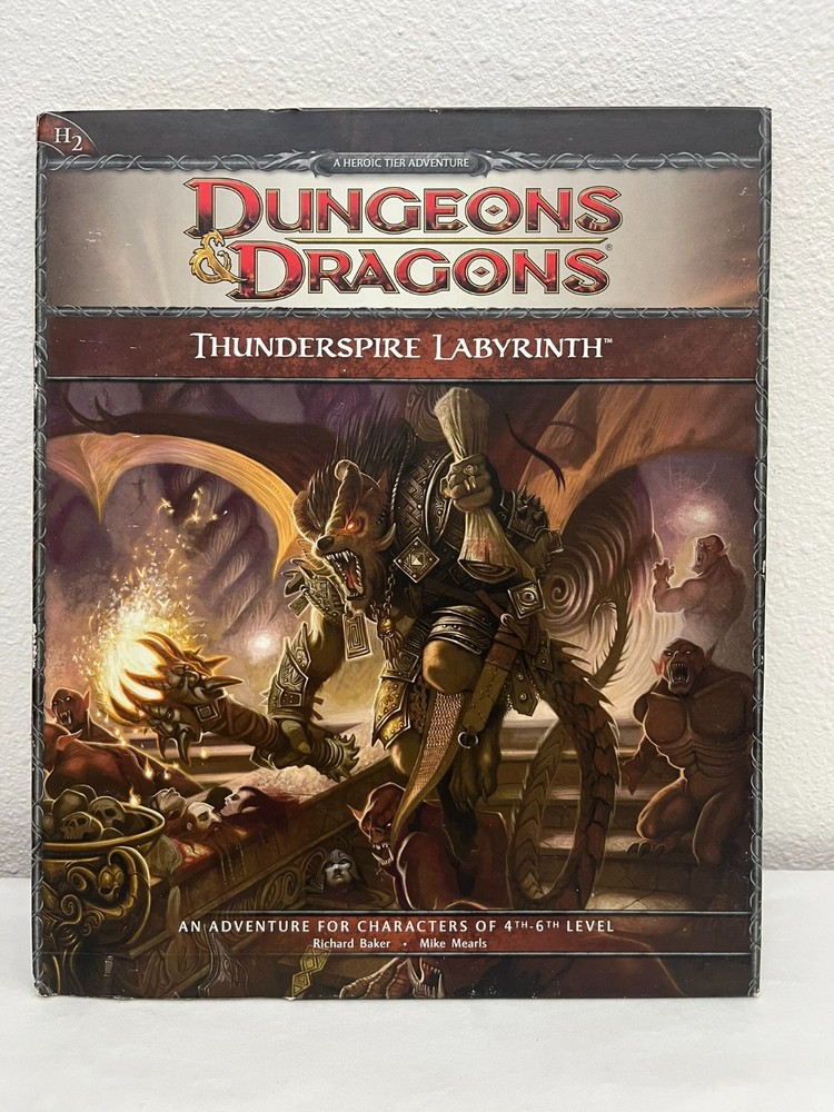 Dungeons and Dragons 4e H2 Thunderspire Labyrinth Module