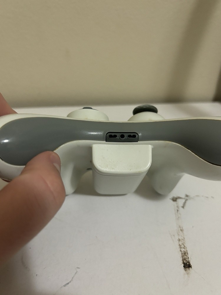 OEM Microsoft Xbox 360 Wireless Controller White Genuine Tested Works Clean