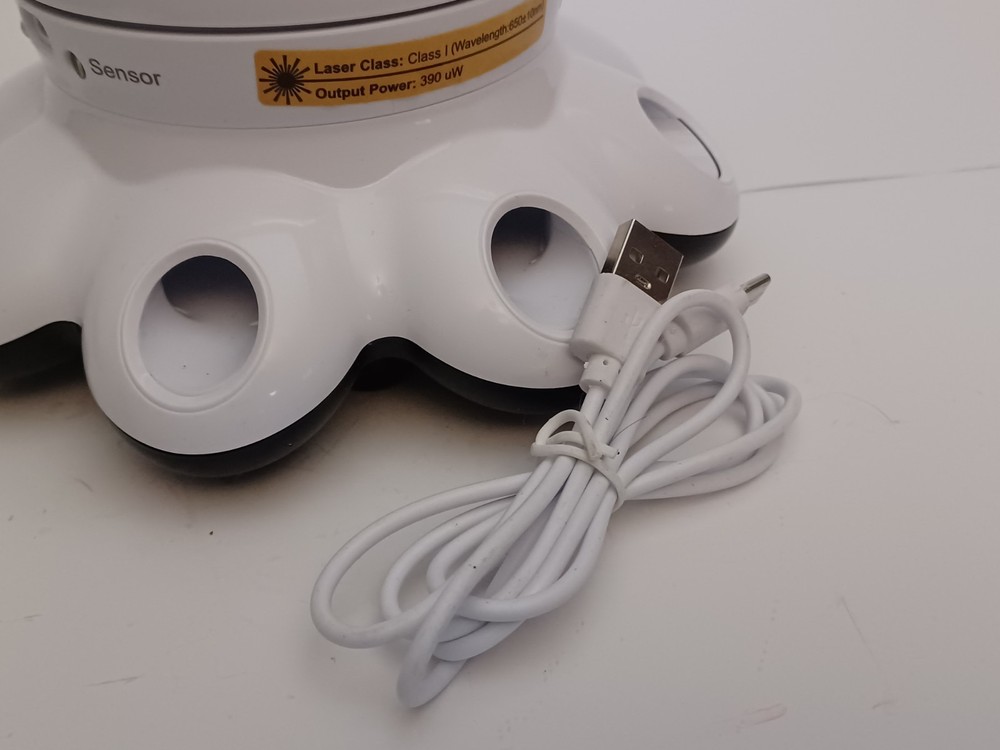 Cat Laser Toy, 2-In-1 Interactive Automatic Motion Activated Moving 8 Holes