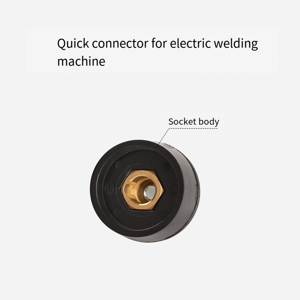 Cable Panel Socket Electrical Conductivity For Electric Welding Machine