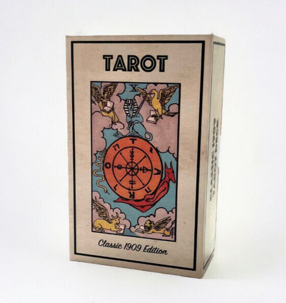 Classic 1909 Tarot Deck & 88 Page Guide