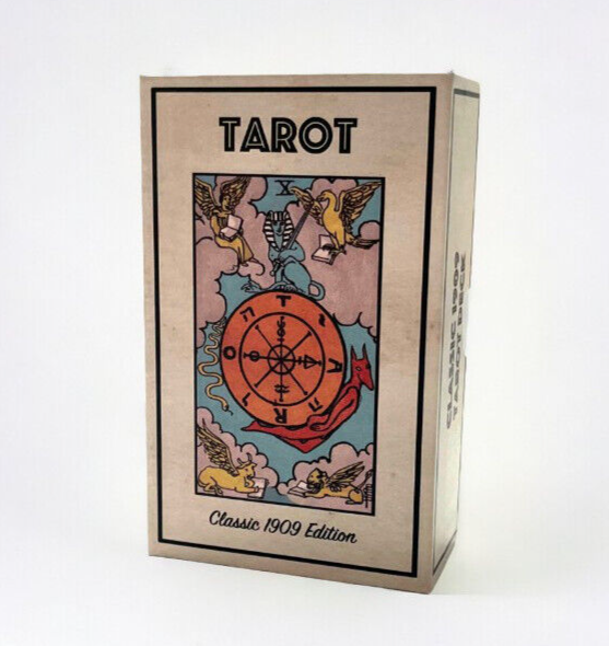 Classic 1909 Tarot Deck & 88 Page Guide