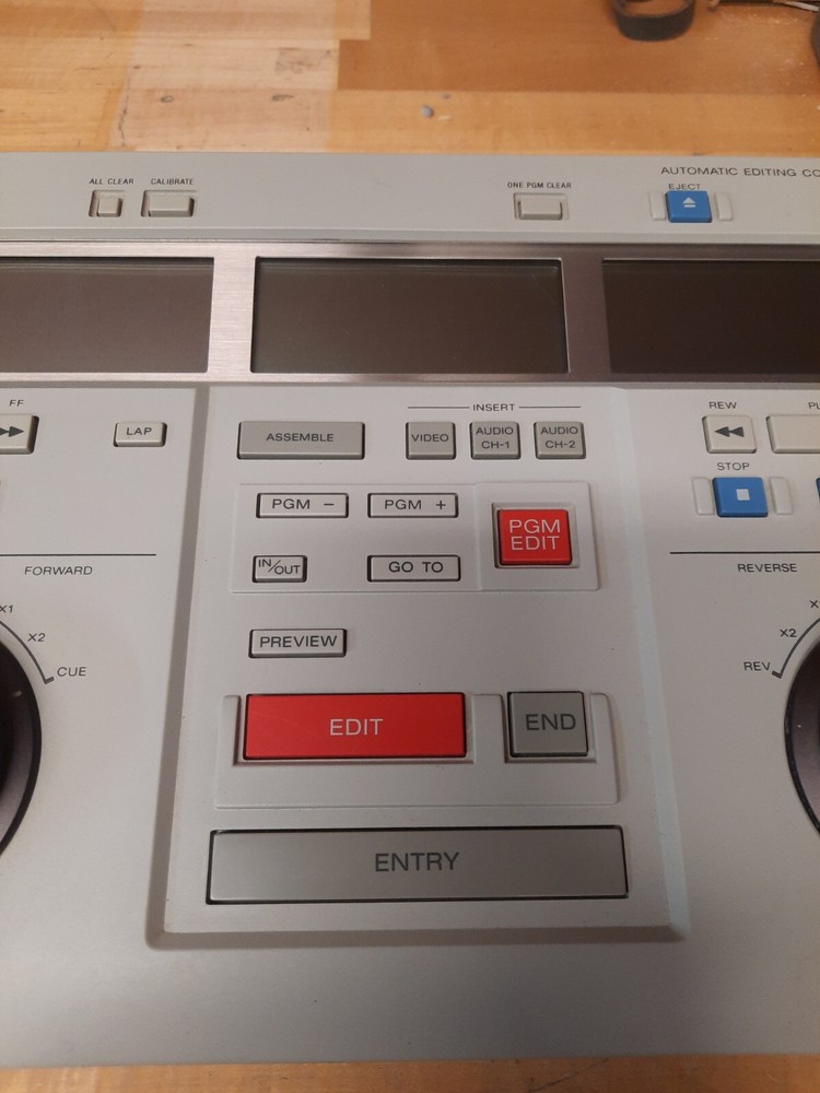 Sony Automatic Editing Controller RM-E50 UNTESTED. UNIT ONLY. SOLD AS IS.