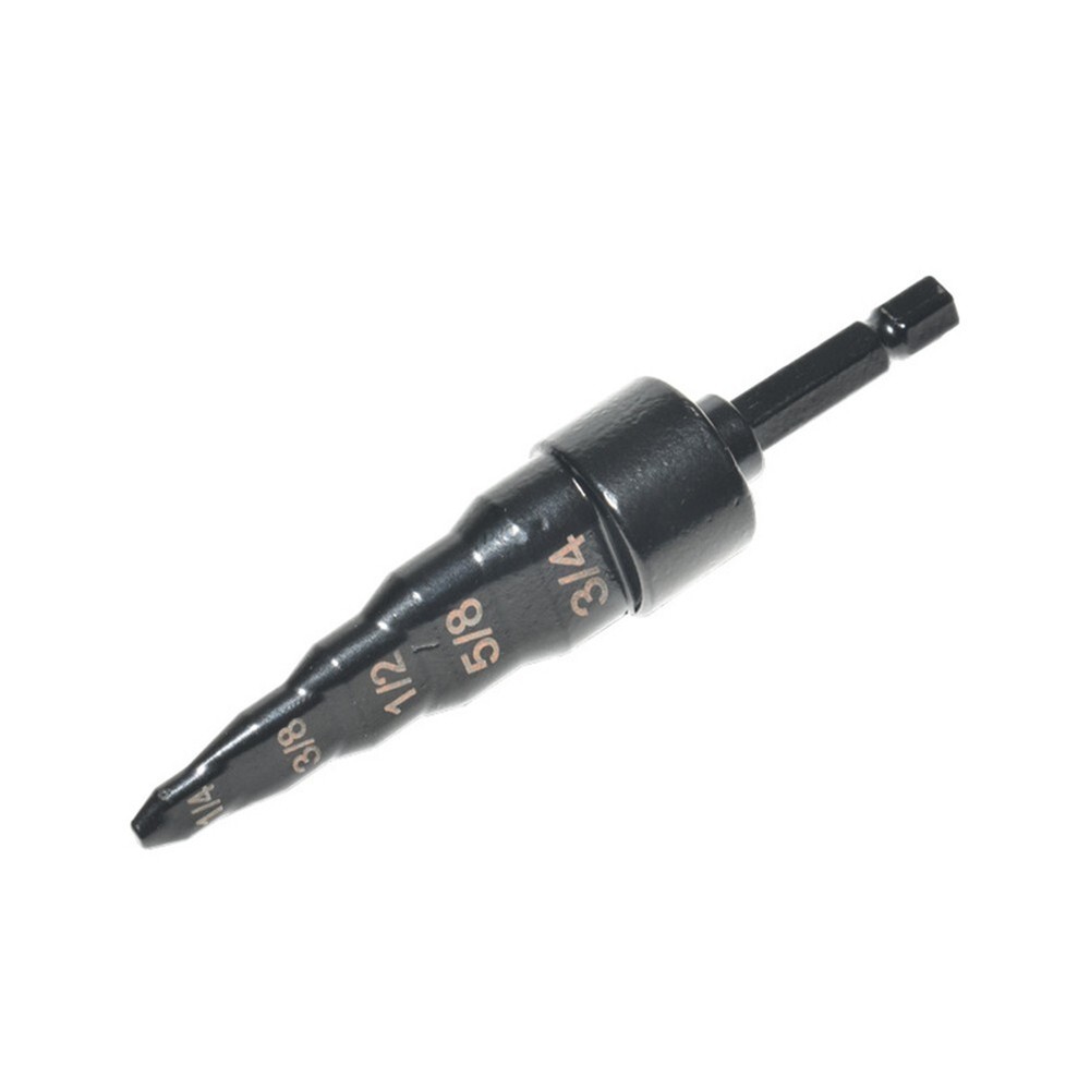 New 7pcs Air Conditioning Copper Pipe Expander Hexagonal Shank Drill Bit Reaming