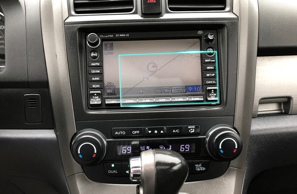 Crystal Clear Screen Protector for 2011 Honda CRV Vehicle Navigation