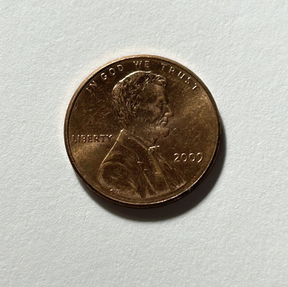 2009 Lincoln Bicentennial "Formative Years" one-cent coin