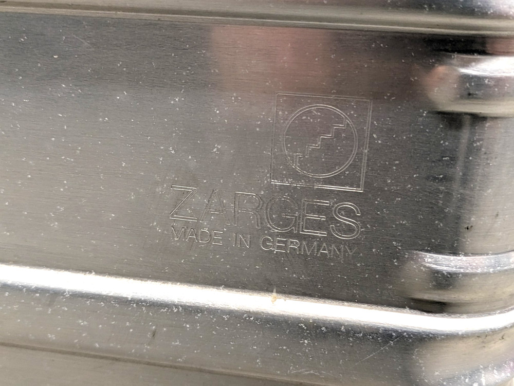 British Army - Military - Zarges Lockable Aluminium Flight Storage Case Box