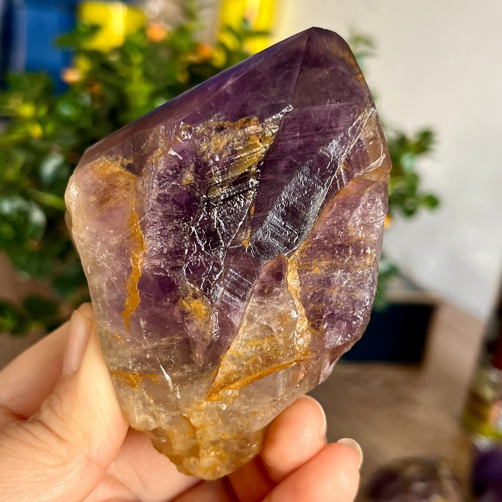 336g Natural Amethyst geode quartz clustercrystal specimen Healing