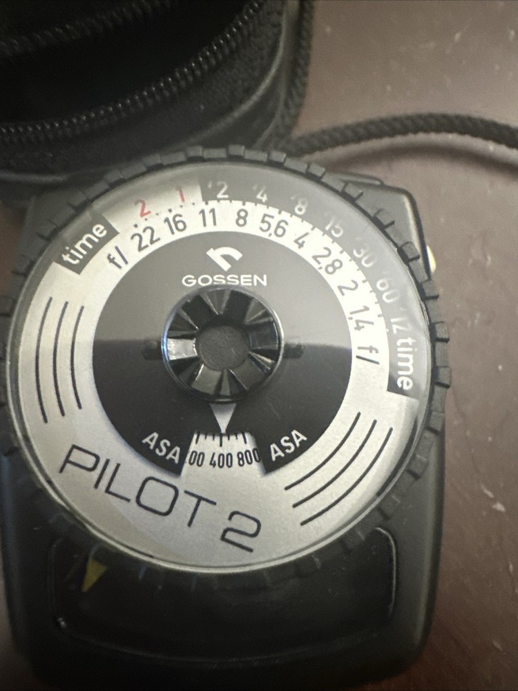 Gossen Pilot 2 Pocket Light Meter With Soft Case