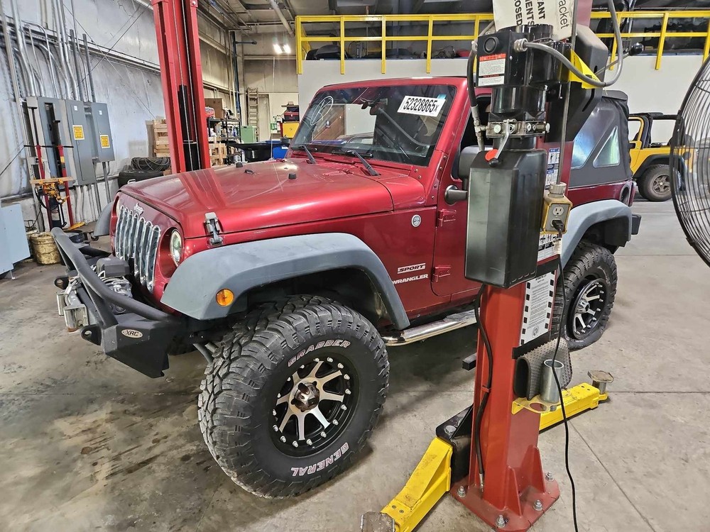 Used Windshield Frame fits: 2012 Jeep Wrangler Grade A