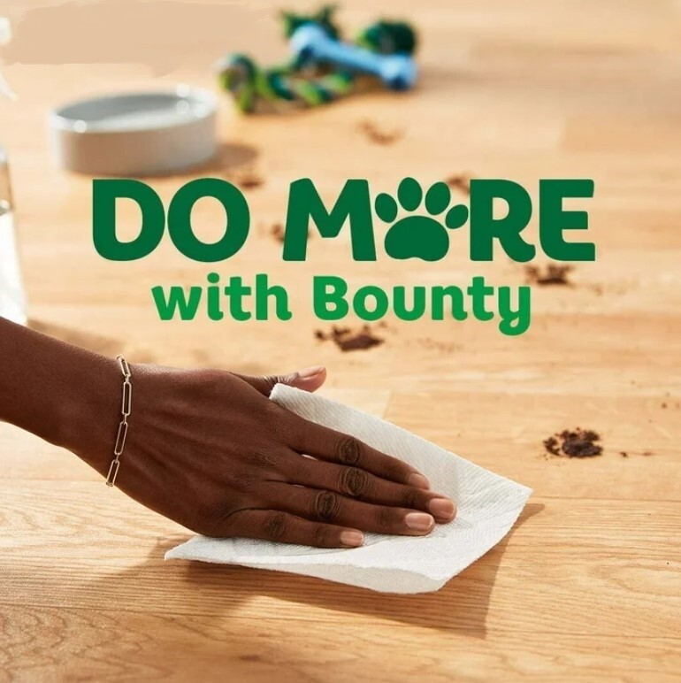 Bounty Paper Towels Select-a-Size, 4 Triple Rolls