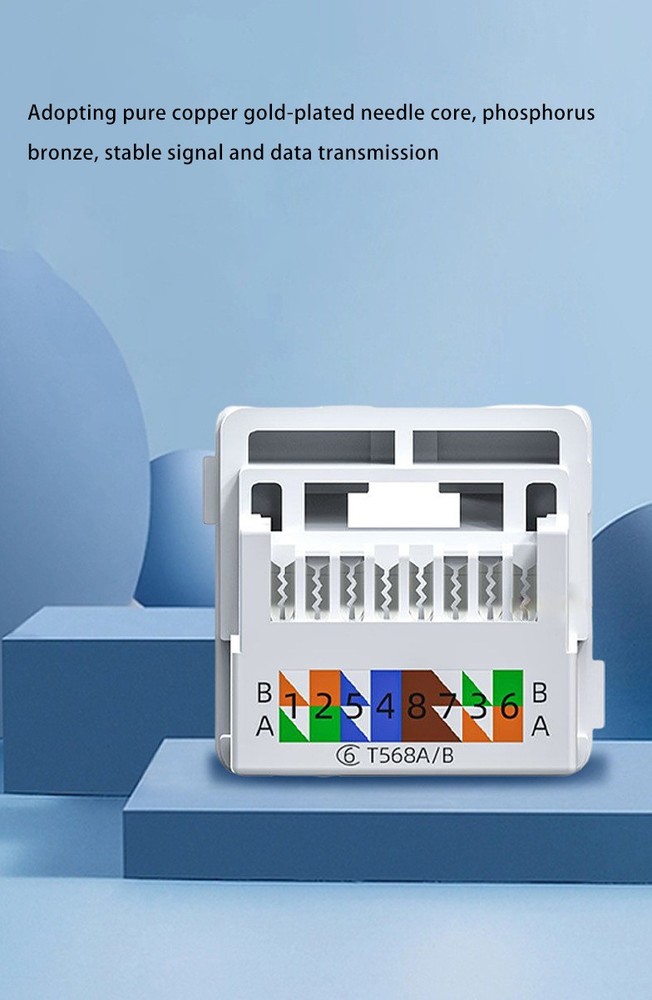 Shockproof Cable Module PC Network Module Ethernet Network Adapter Tool