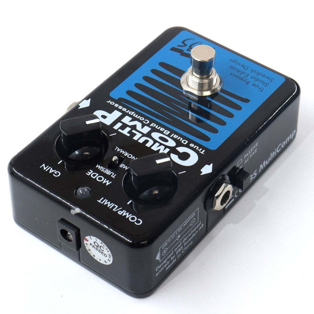 EBS Multi Comp Studio Edition Analog Compressor Tube Simulated Used