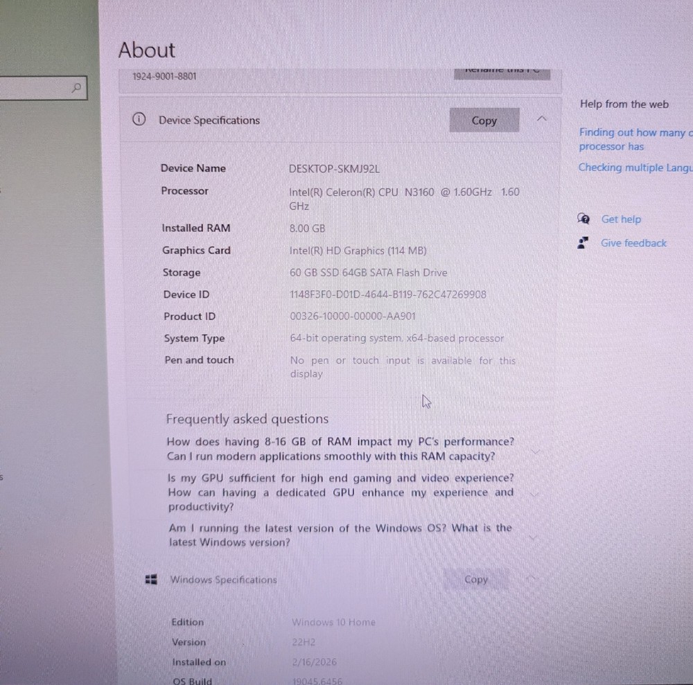 NCR KC4 Kitchen Controller (1924 Series) - Industrial Mini PC