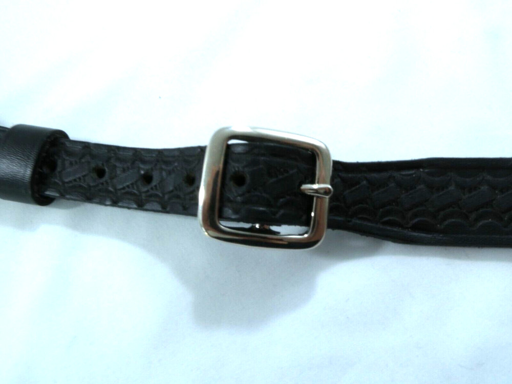 JAY PEE 1435BW Shoulder Strap Black NICKLE 40-44" BASKET WEAVE STRAP