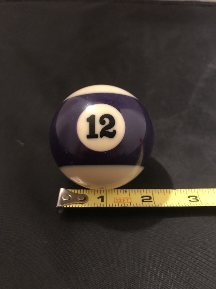 Billiard Pool Ball - Replacement # 12 Vintage