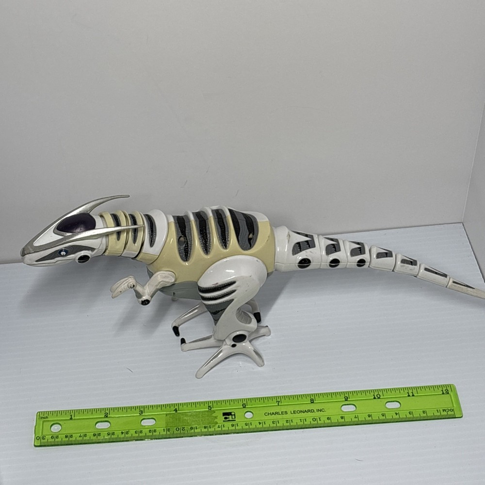 WowWee Mini Roboraptor - 14" Robot Dinosaur - WALKS