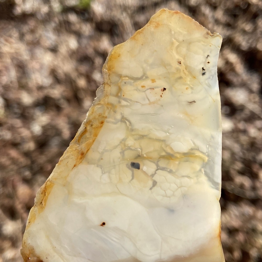 Brecciated Transparent Jasper Slab