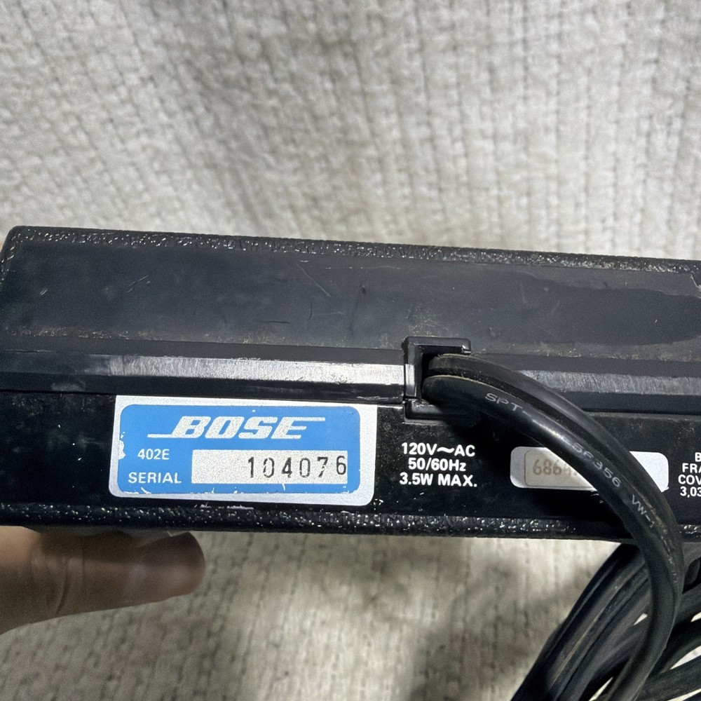 Bose 402-E Active Equalizer Untested Light Turns On