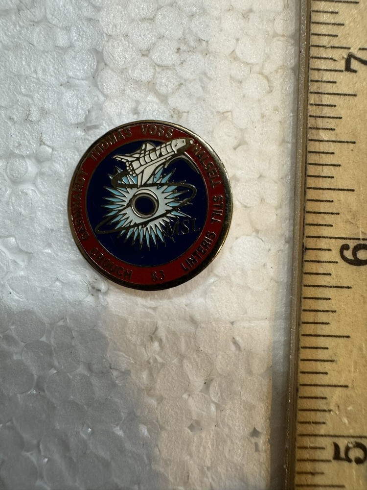 Vintage NASA Space Shuttle Pin - 1983 MSL