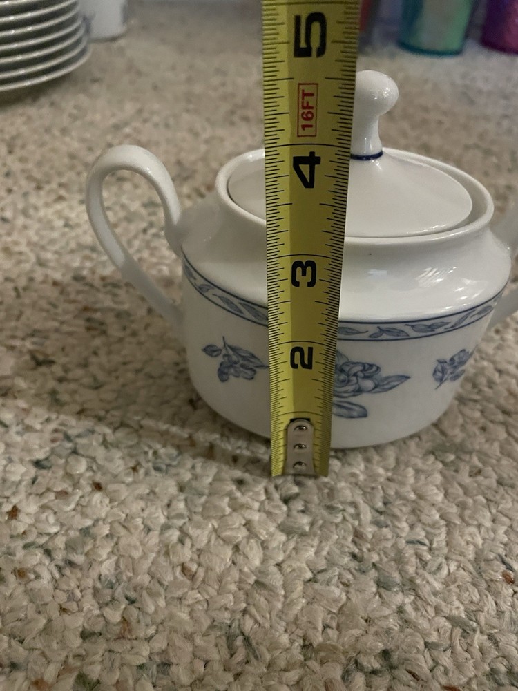 Rosenthal Blue Elegance Sugar Bowl Ceramic China