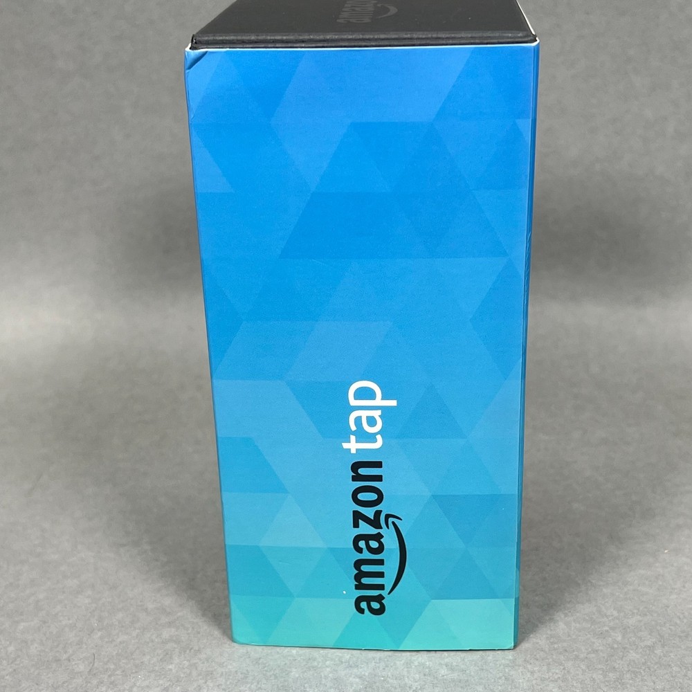 AMAZON Echo TAP Black Alexa-Enabled Portable Wireless Bluetooth Speaker - NEW