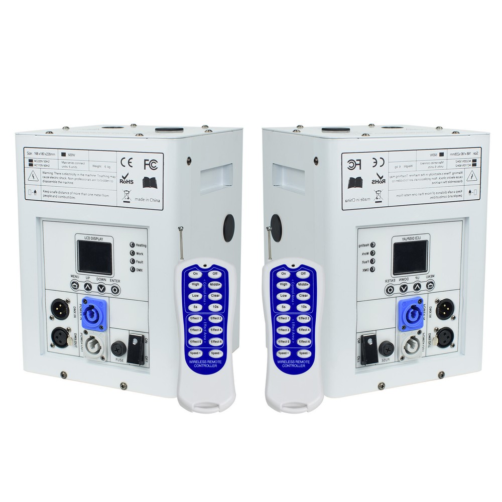 2PCS Cold Spark Machine Wedding DJ Party Stage Effect Firework Machine