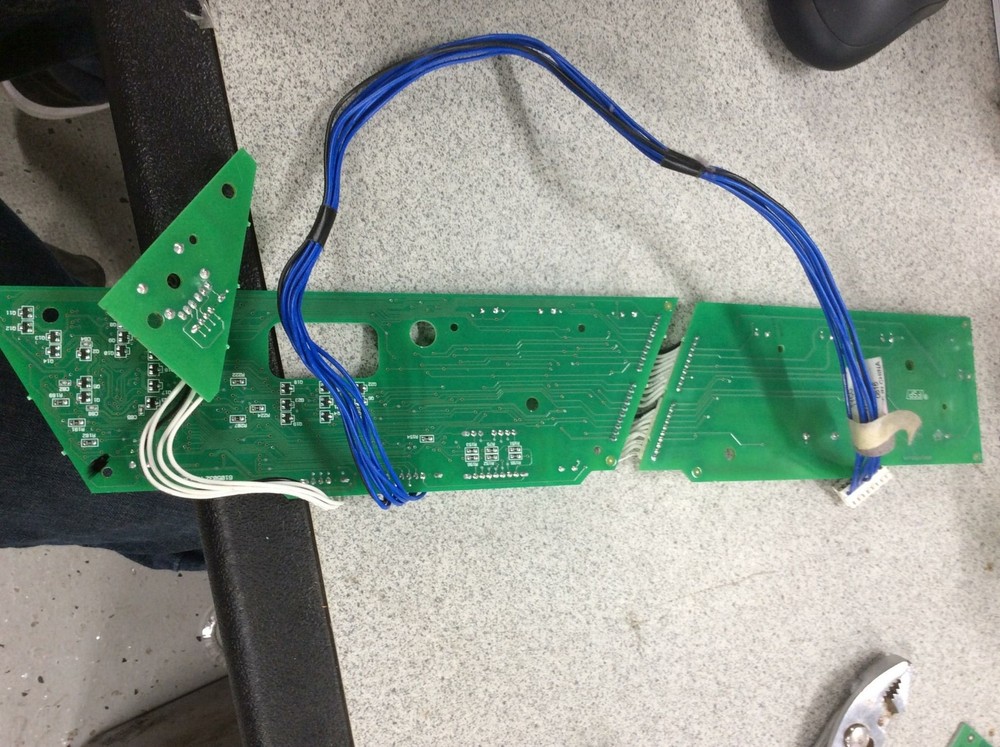 Whirlpool Dryer User Interface display board part # 8571929 Rev B