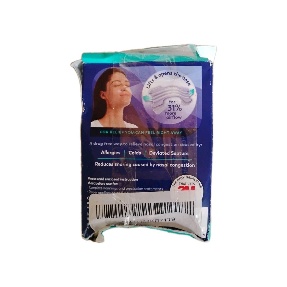 Breathe Right Extra Strength Clear Nasal Strips 44 Strips