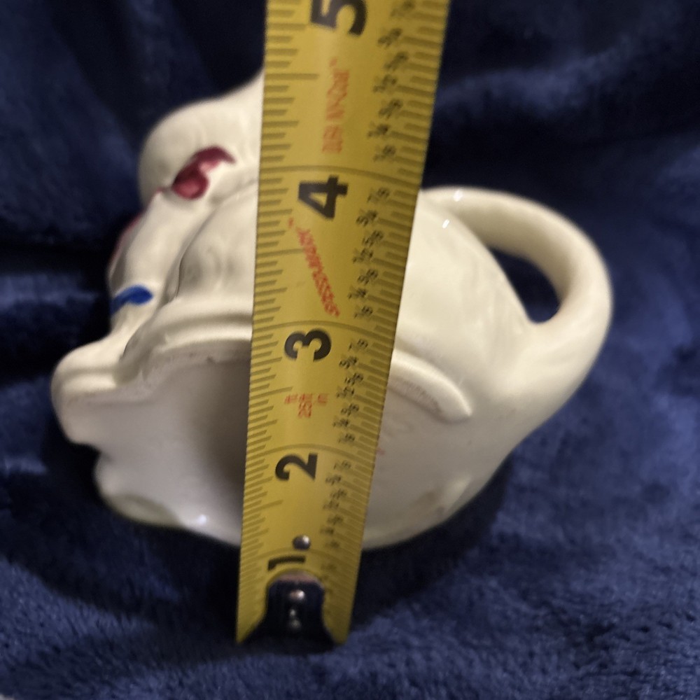 Pattened Puss And Boots Cream Pitcher