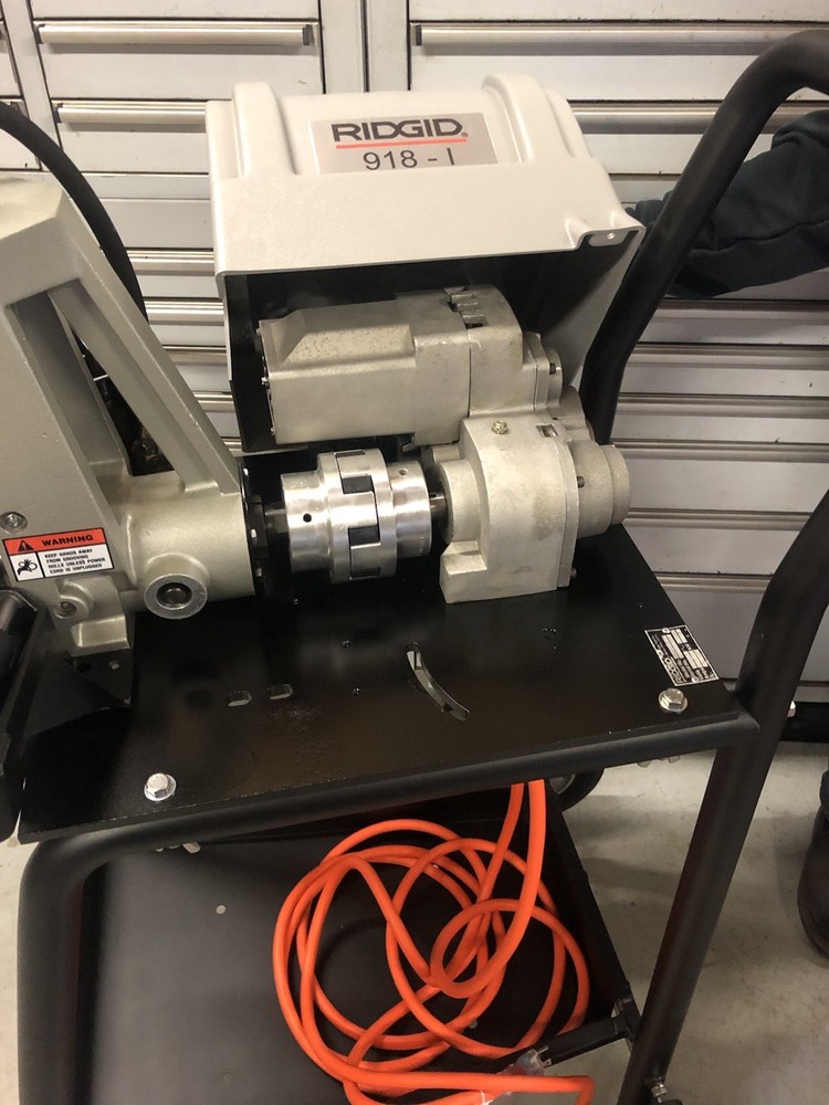 Ridgid 918-I Roll Groover, 64977, 2”-12”, Complete