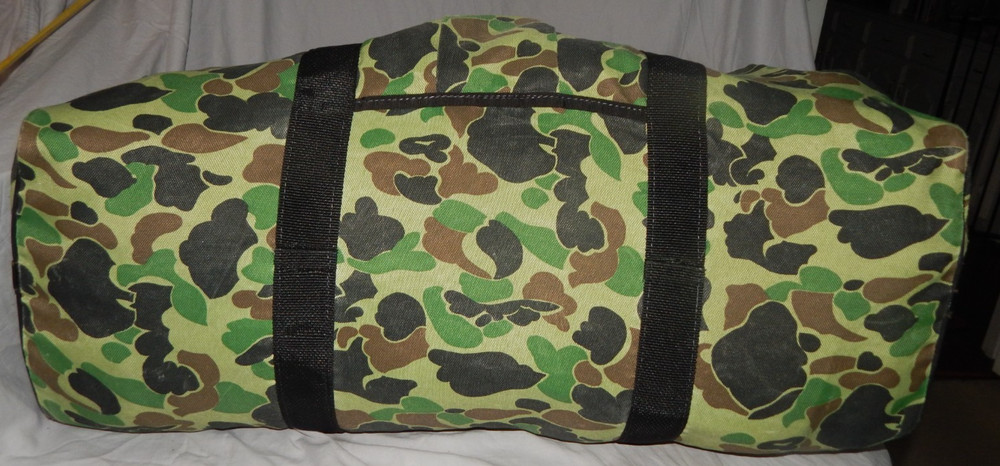 Large Camo Duffel Bag