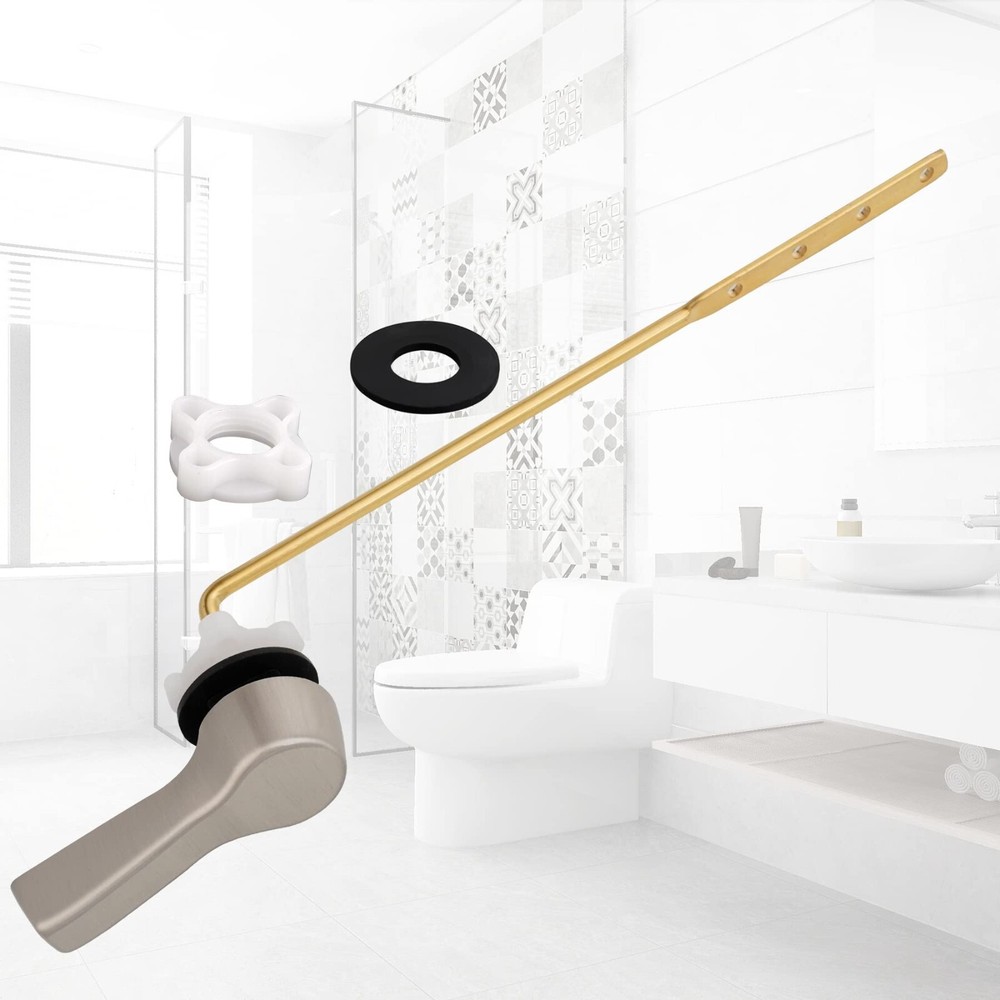 Universal Front Mount Toilet Handle Tank Flush Lever Replacement Handle Toilets