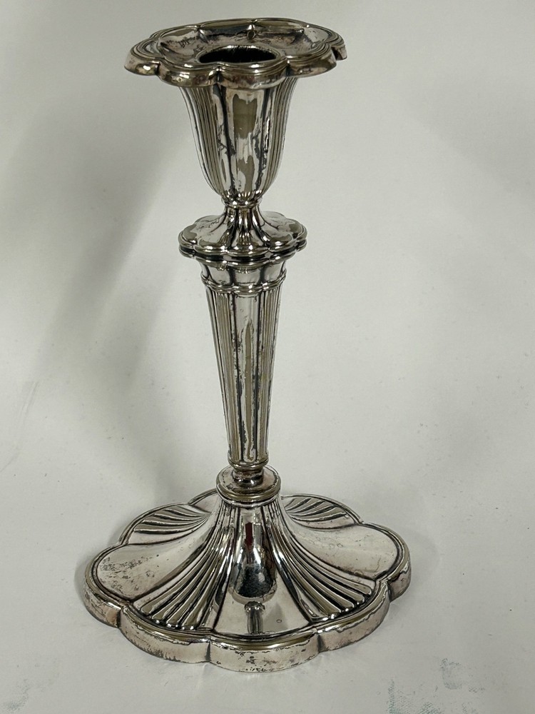 Set Antique Gorham Silverplate Candlesticks 1904
