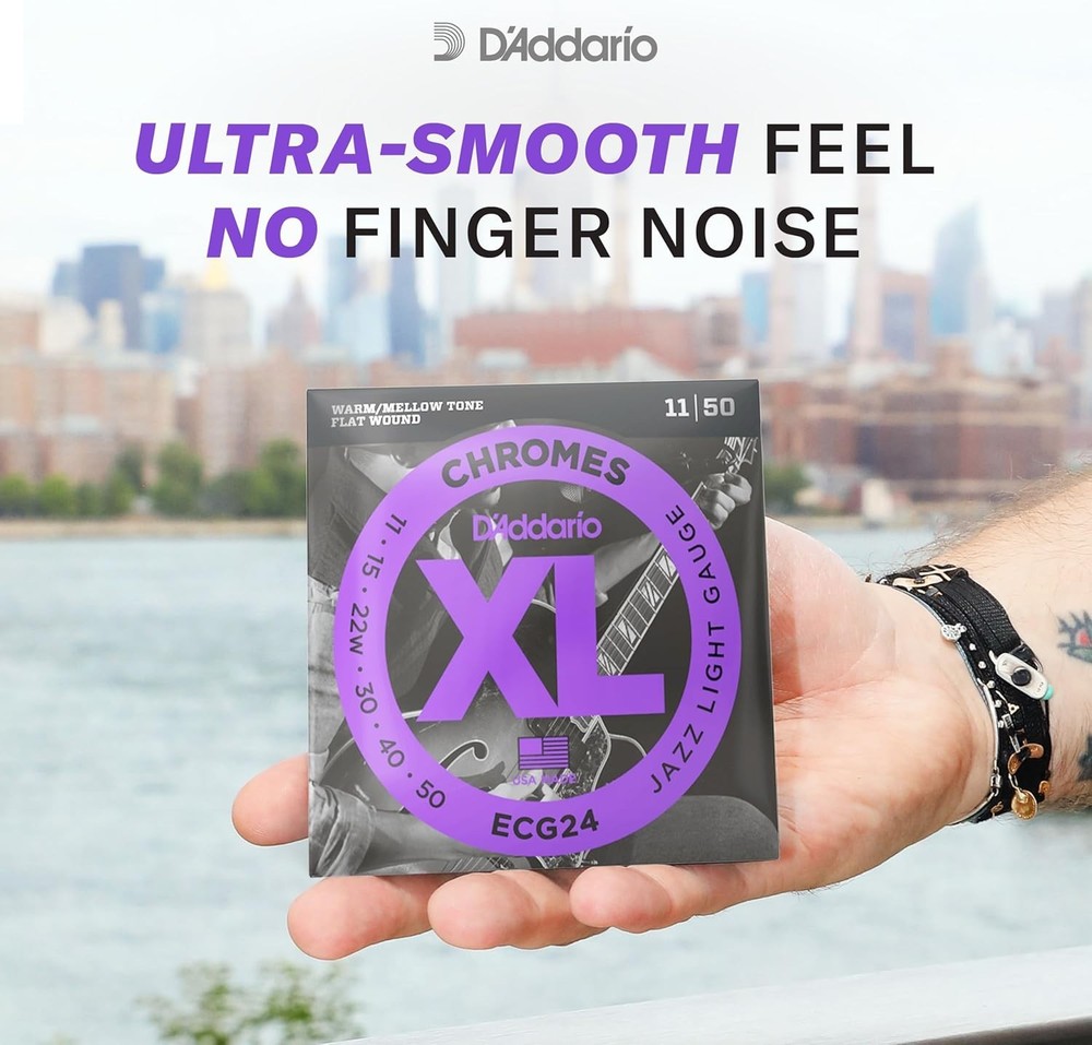 Long Scale Regular Light Bass Strings - XL Chromes