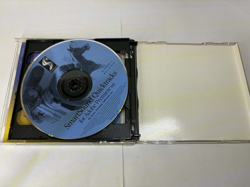 ADOBE PREMIERE 6.0 CD w/ Serial Numbers, Windows/Macintosh