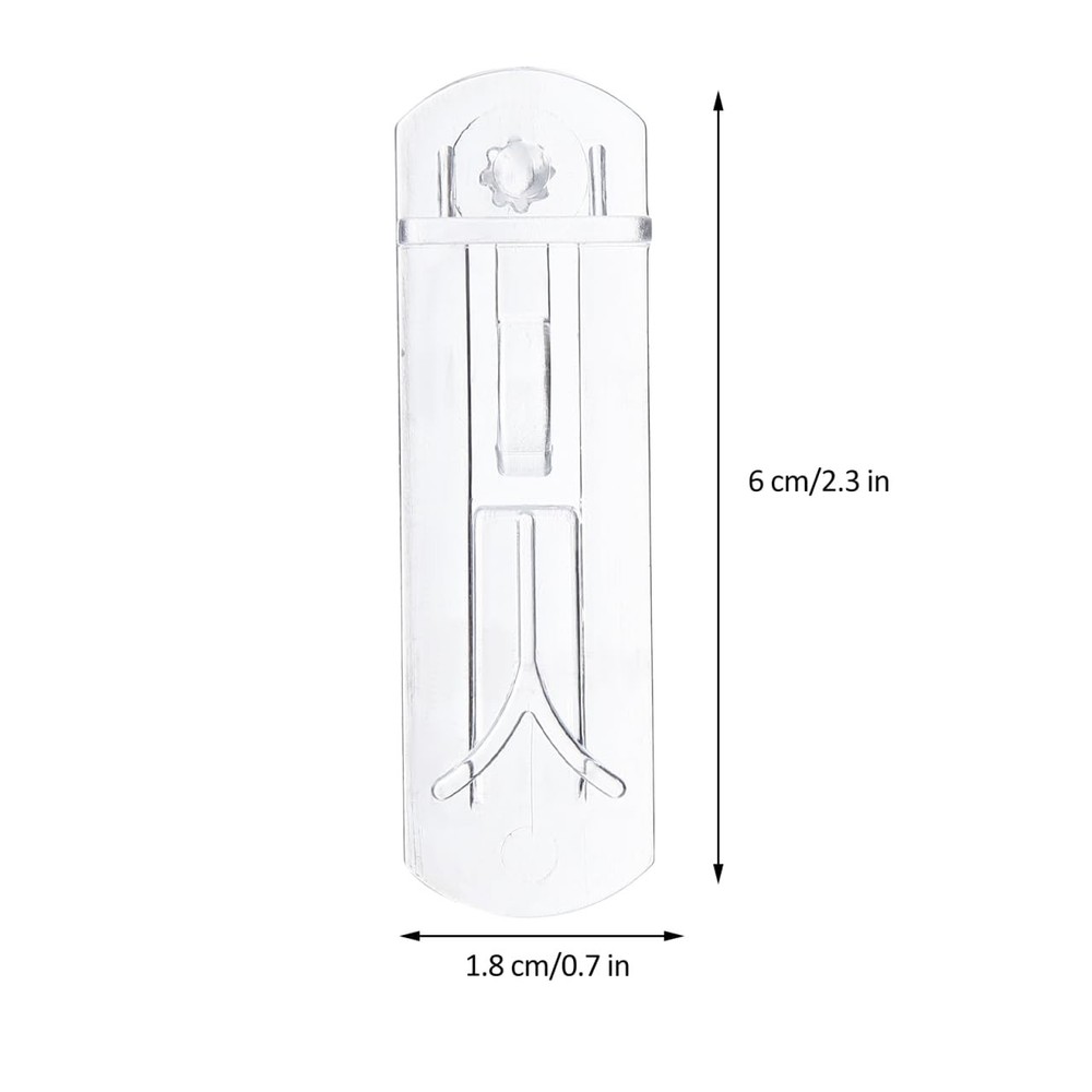 20pcs Plastic Locking Shelf Support Pegs, 8mm Shelf Pins, Self-Locking Bracke...