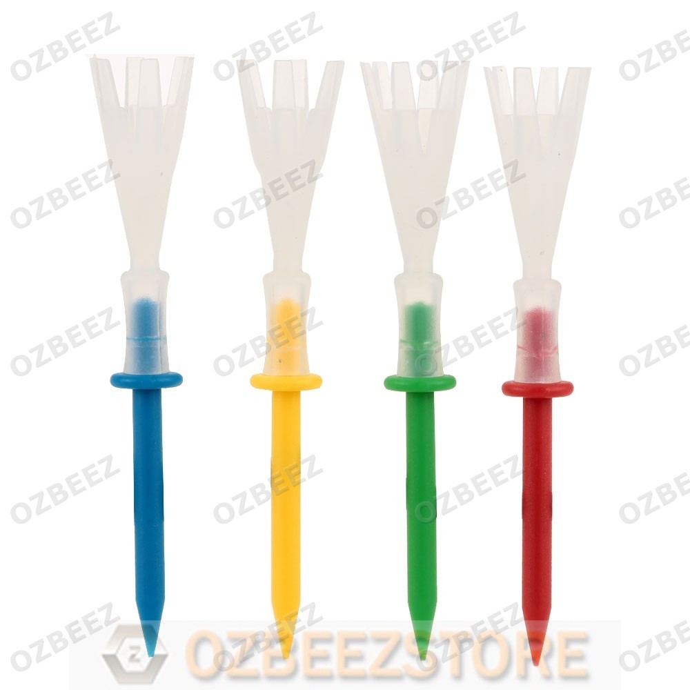 4 Yards Golf Tee Mixed color 16 Tees