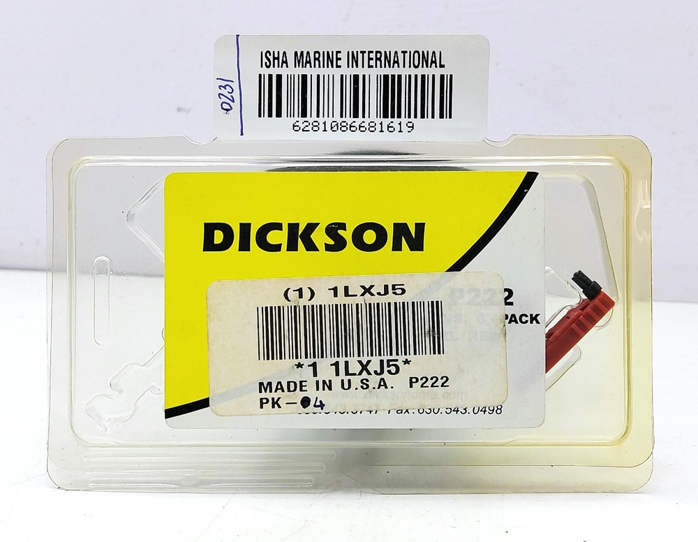 Dickson P222 Chart Recorder Pens Red LAB 044B